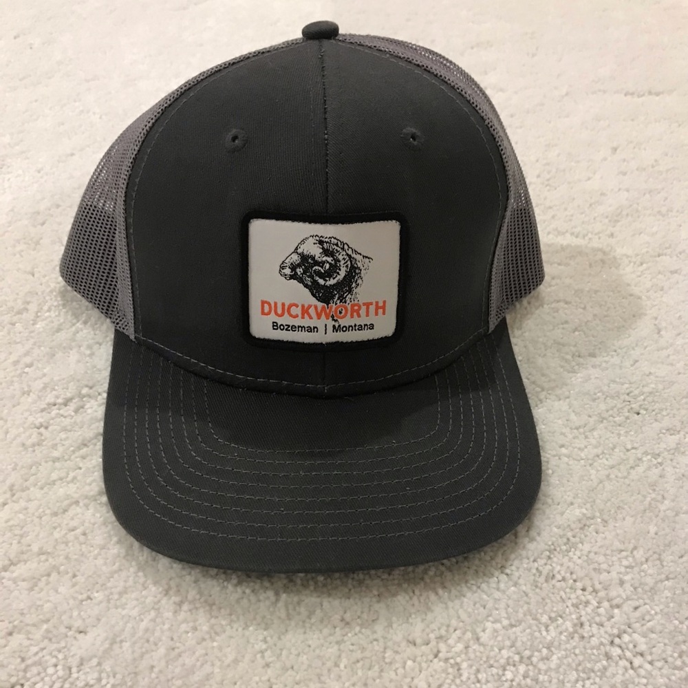 Duckworth Men's Charcoal Trucker Hat